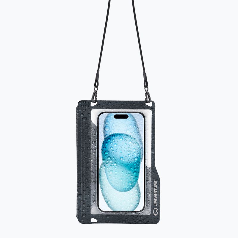 Custodia impermeabile per telefono Lifeventure grigio 2