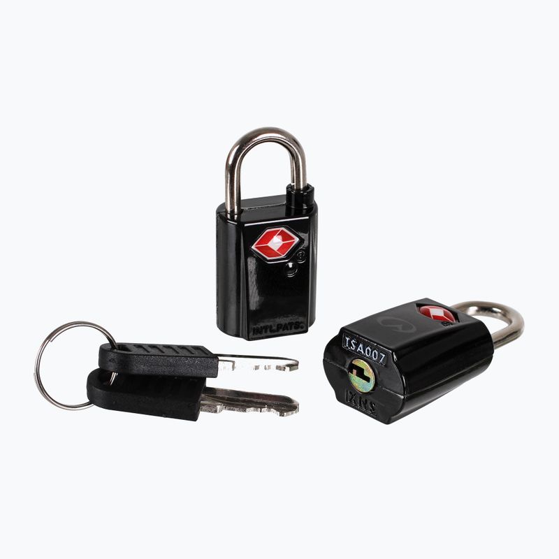 Lifeventure TSA Mini Lucchetti confezione da 2 nero 2