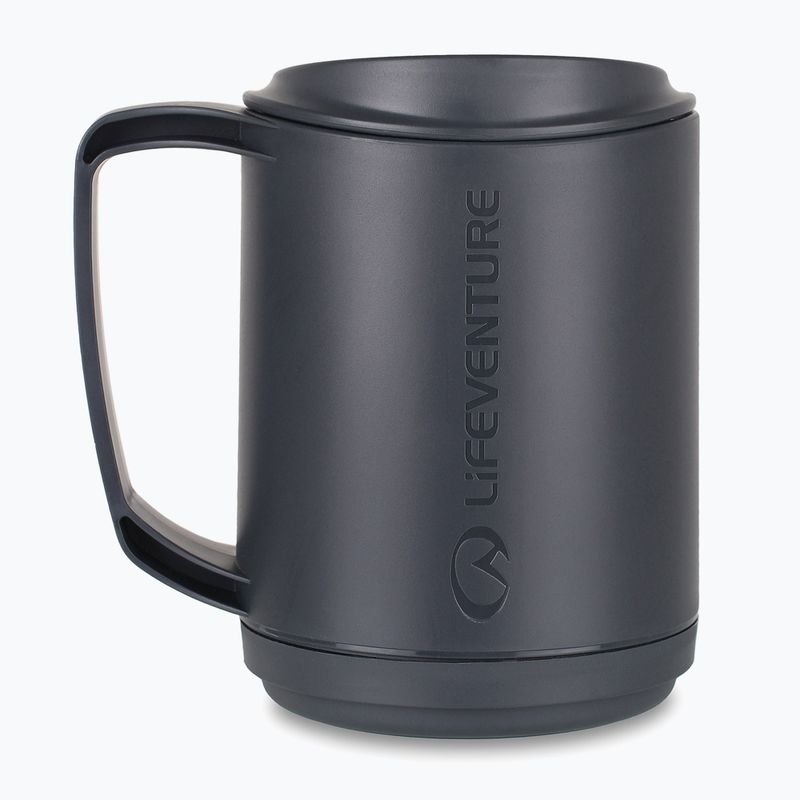 Tazza isolata Lifeventure Ellipse 350 ml nero