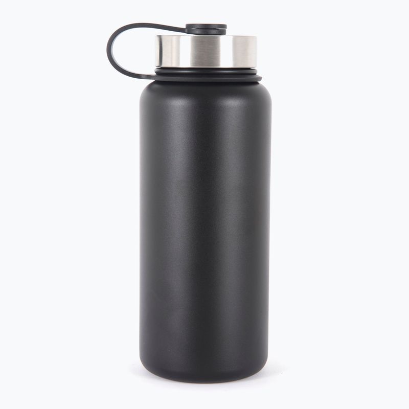 Lifeventure Borraccia in acciaio inox 1000 ml bottiglia termica nera 2