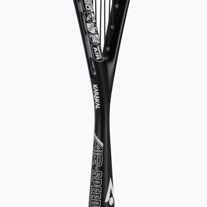 Racchetta da squash Karakal Air Speed nero/bianco 4