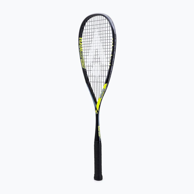 Racchetta da squash Karakal Raw 120 nero/grigio/giallo 7