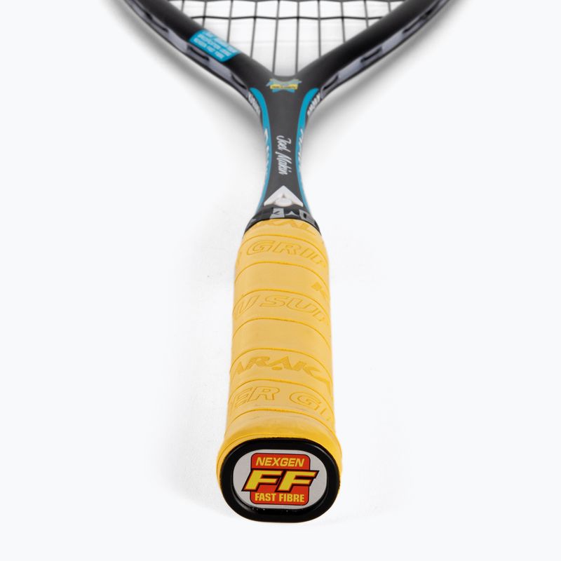 Racchetta da squash Karakal Raw Pro 2.0 JM nero/blu/giallo 3