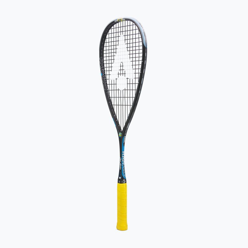 Racchetta da squash Karakal Raw Pro 2.0 JM nero/blu/giallo 7