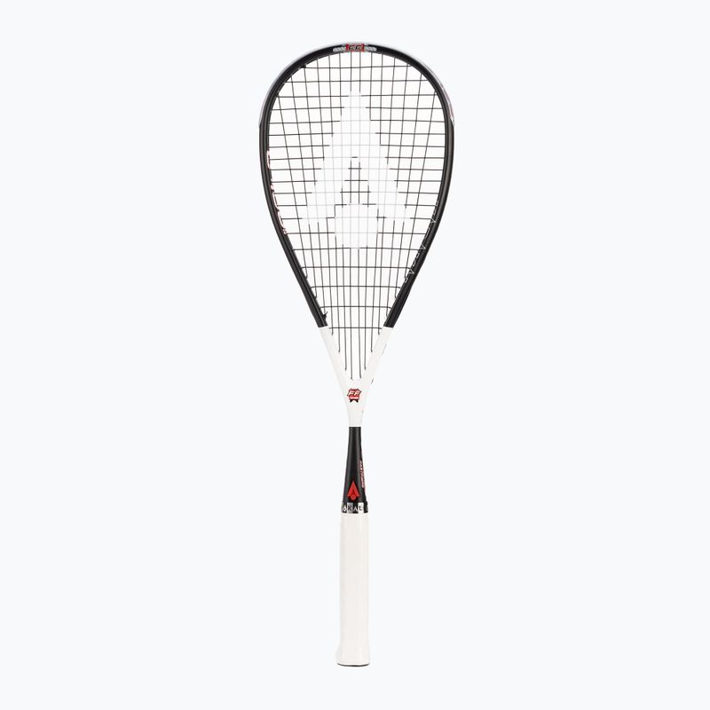 Racchetta da squash Karakal S-100 FF 2.0 nero/bianco