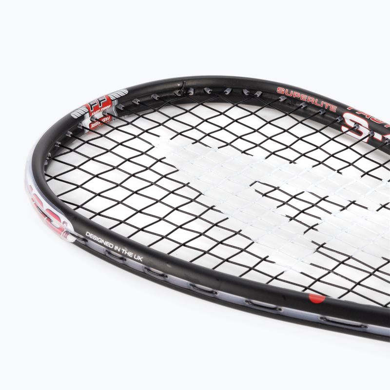 Racchetta da squash Karakal S-100 FF 2.0 nero/bianco 5