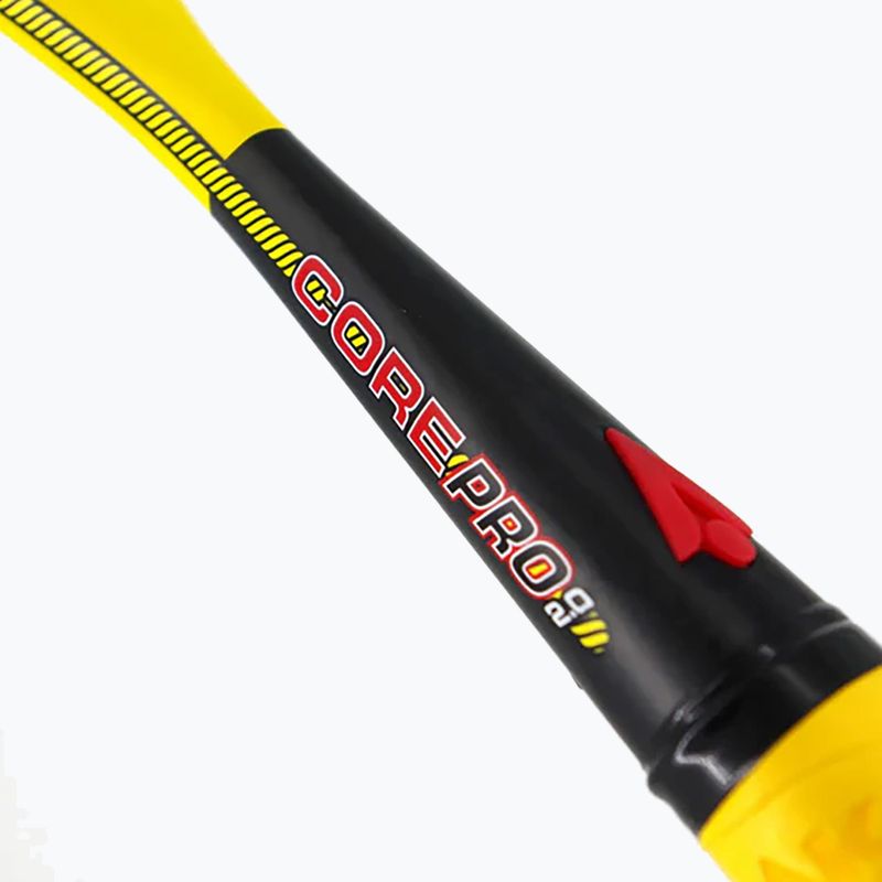 Racchetta da squash Karakal Core Pro 2.0 nero/giallo 6