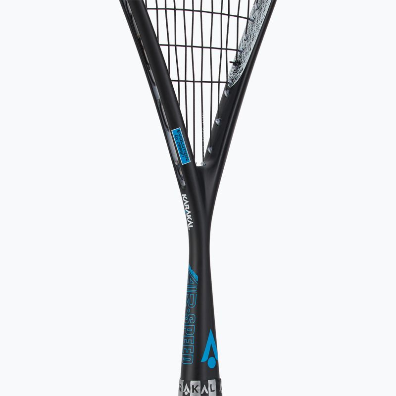 Racchetta da squash Karakal Air Speed nera 4