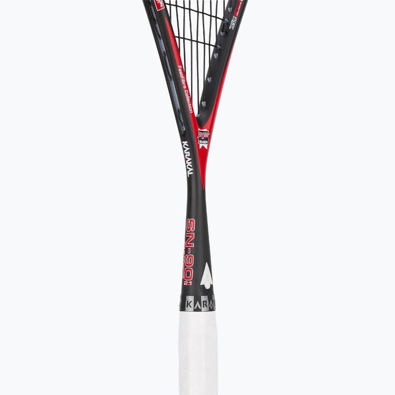 Racchetta da squash Karakal SN-90 FF 2.1 bianco 4