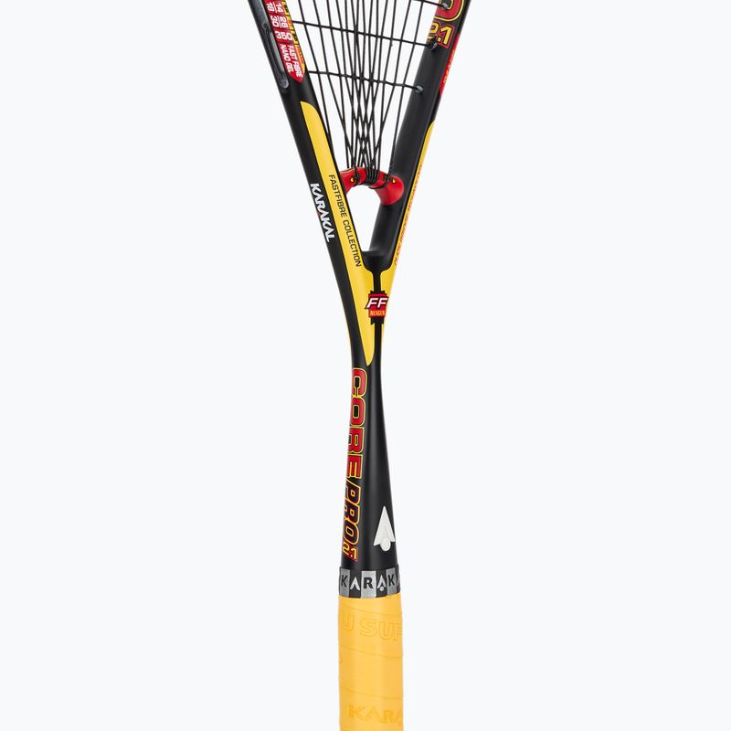 Racchetta da squash Karakal Core Pro 2.1 giallo 4
