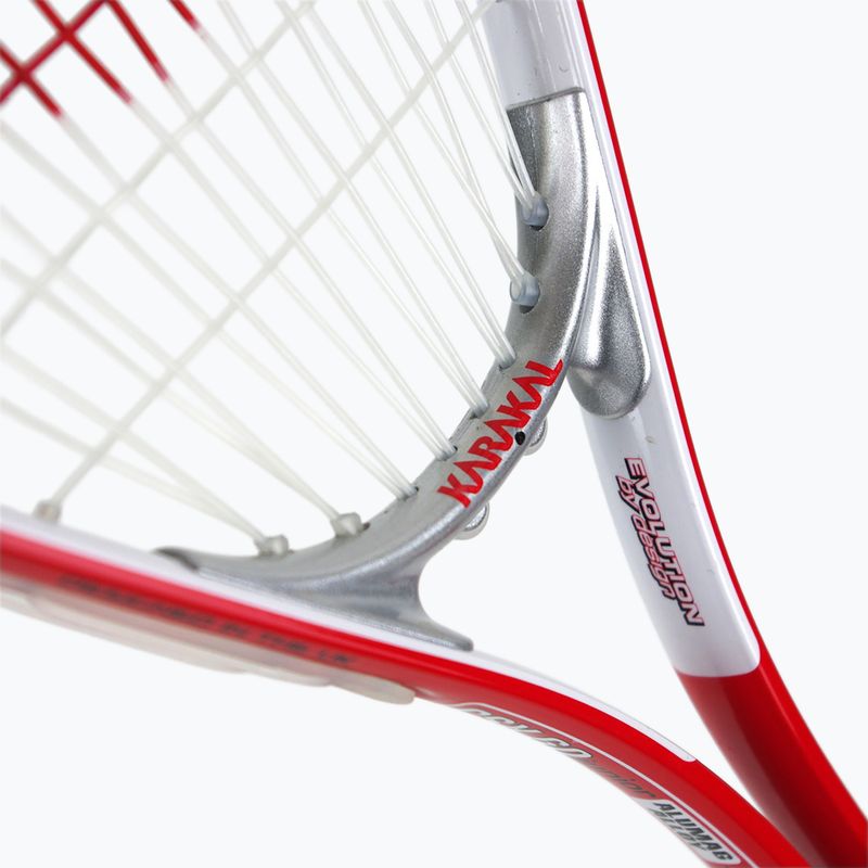 Racchetta da squash per bambini Karakal CSX-60 Junior rosso 6