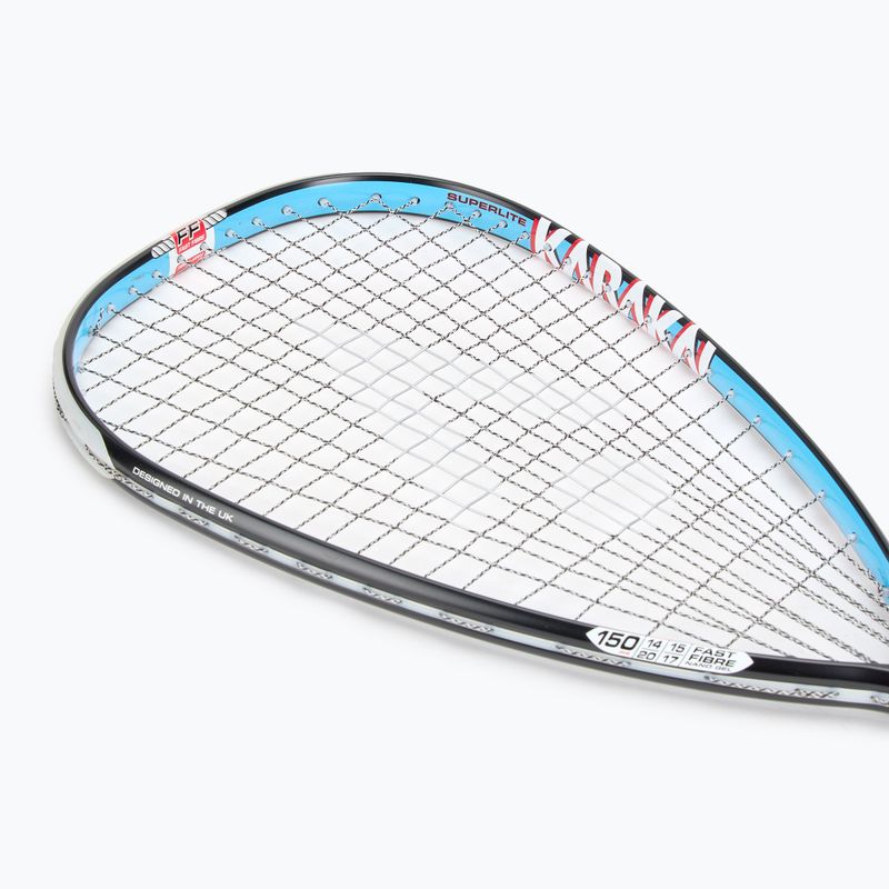 Racchetta da squash Karakal 150 FF SQ 57 nero 5