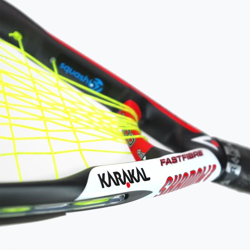 Racchetta da squash Karakal Core Shadow 155 SQ 57 nero 4