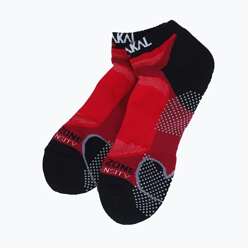 Calzini Karakal X4 Trainer rosso/nero 5