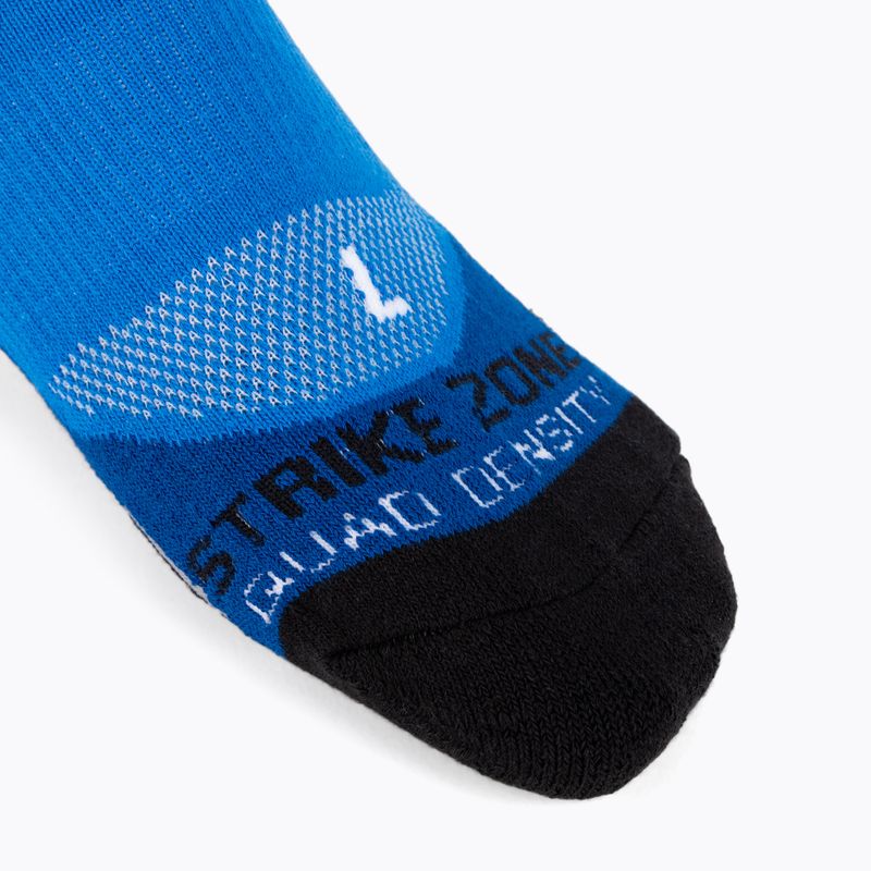 Calzini Karakal X4 Ankle blu/nero 3