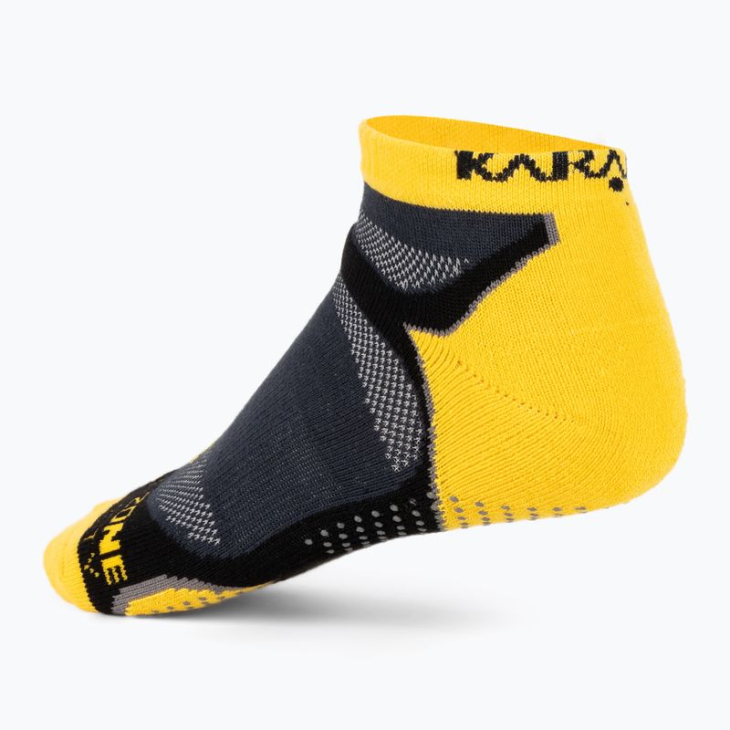 Calzini Karakal X4 Trainer nero/giallo 3