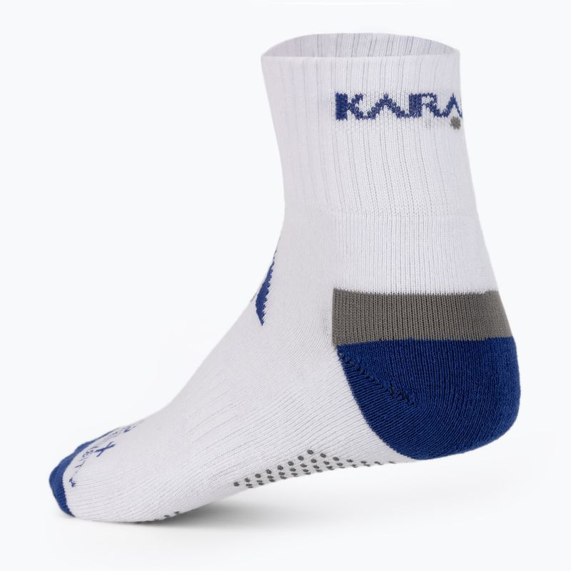 Karakal X2+ Calzini alla caviglia bianco/navy 2