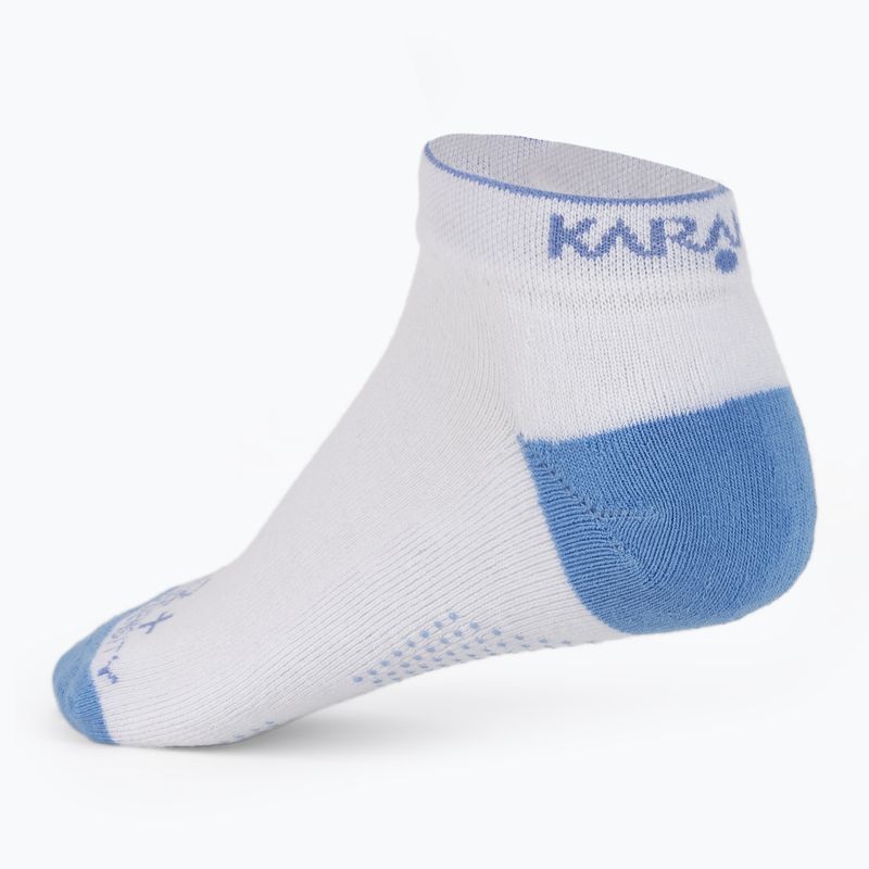 Calze da donna Karakal X2+ Trainer bianco/blu 2