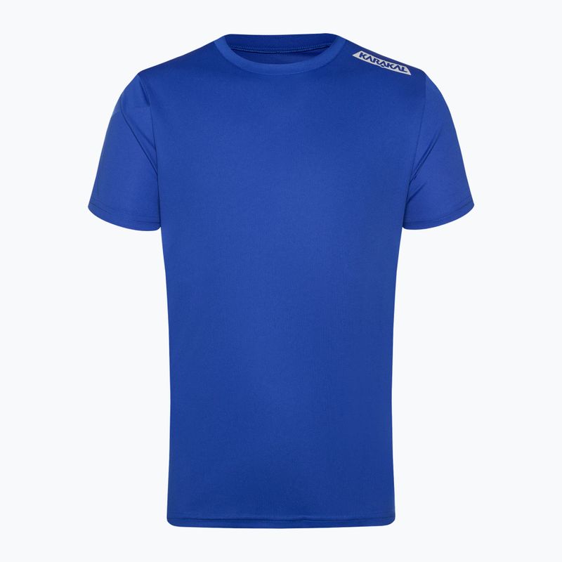 Maglia da squash da uomo Karakal Training Tee blu 3
