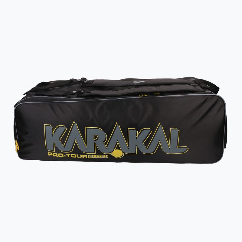 Borsa da squash Karakal Pro Tour Elite 2.1 12R gialla