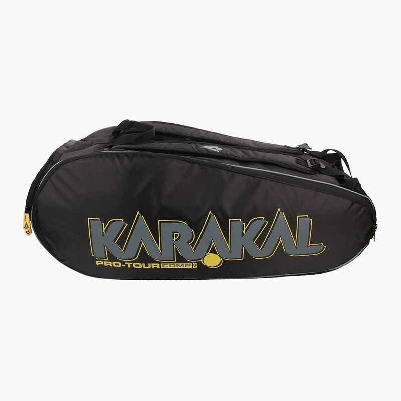 Borsa da squash Karakal Pro Tour Comp 2.1 9R giallo