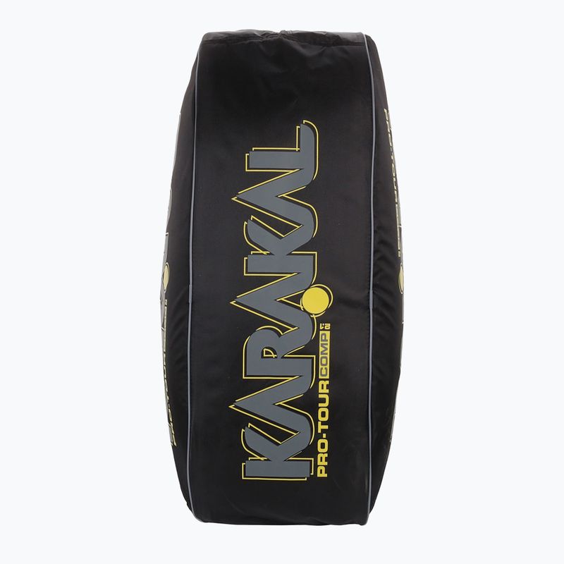 Borsa da squash Karakal Pro Tour Comp 2.1 9R giallo 5