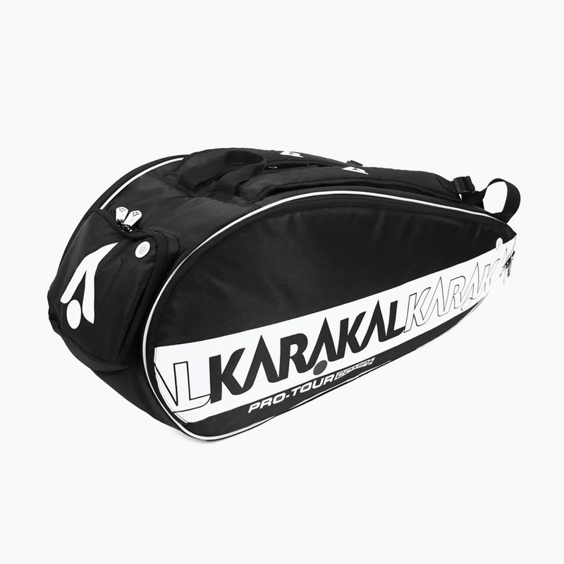 Borsa da squash Karakal Pro Tour Comp 2.2 9R bianco 2