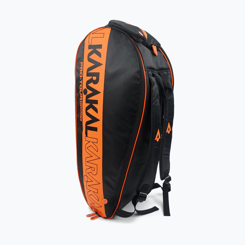 Borsa da squash Karakal Pro Tour Comp 2.2 9R arancione 5