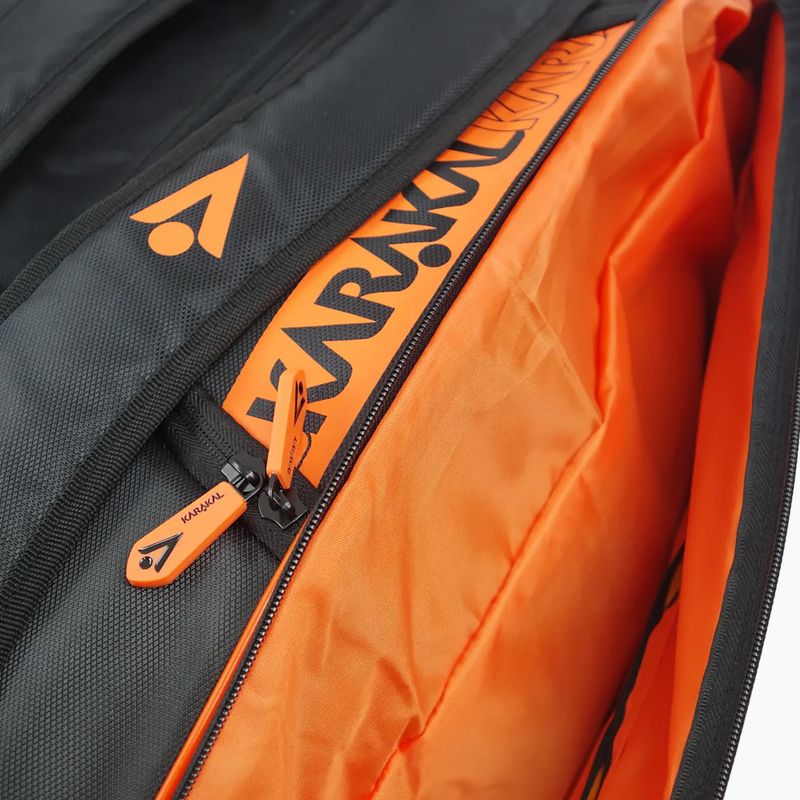 Borsa da squash Karakal Pro Tour Comp 2.2 9R arancione 8