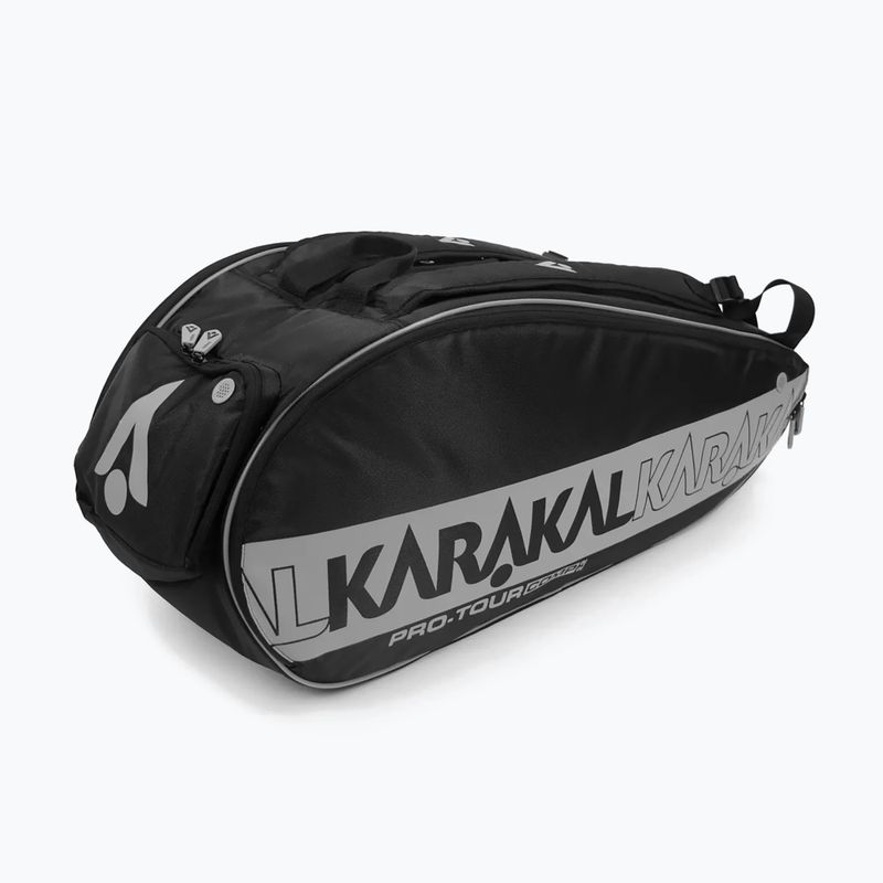 Borsa da squash Karakal Pro Tour Comp 2.2 9R grigio 2