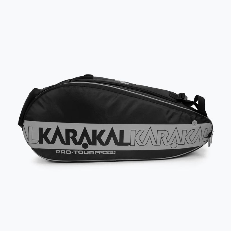 Borsa da squash Karakal Pro Tour Comp 2.2 9R grigio 3