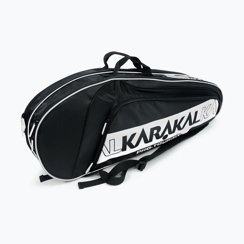 Borsa da squash Karakal Pro Tour Match 2.2 4R bianco 2