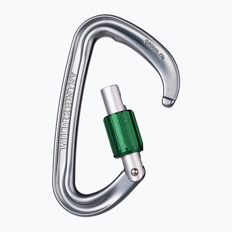 Moschettone Wild Country Eos canna di fucile/verde 2