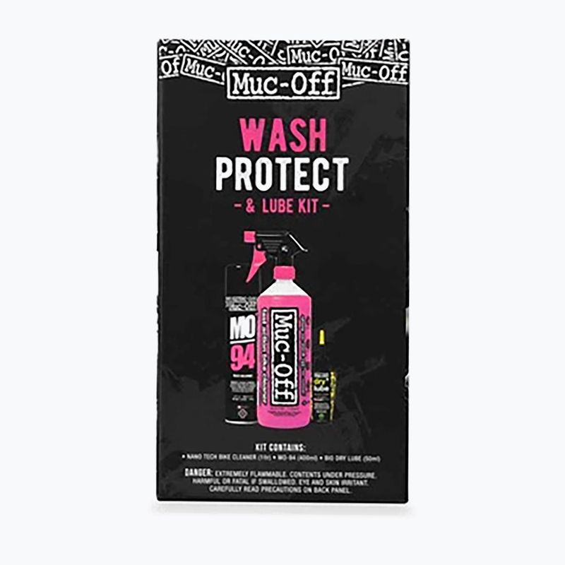 Kit di pulizia, protezione e lubrificazione Muc-Off (lubrificante secco)