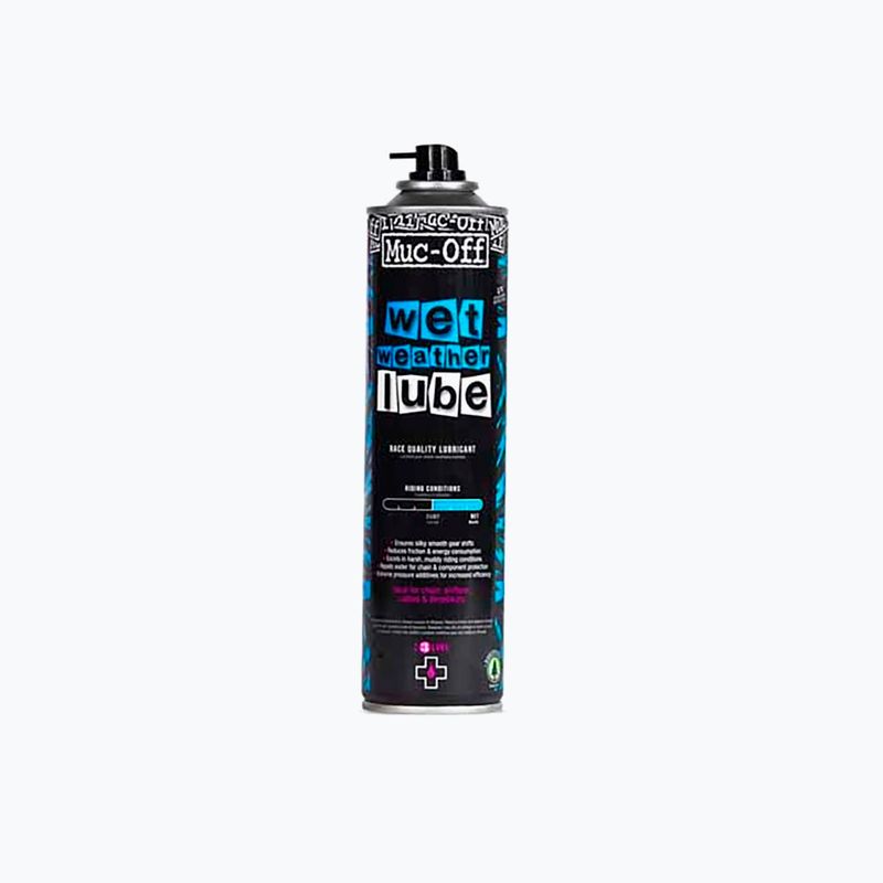 Muc-Off Wet Weather Lube Aerosol 400 ml lubrificante per catena 2