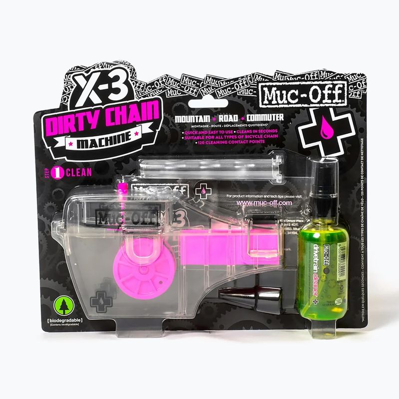 Kit di dispositivi per la pulizia della catena Muc-Off X3