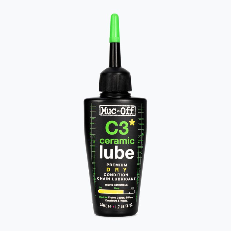 Muc-Off C3 Lubrificante ceramico a secco per catene 50 ml