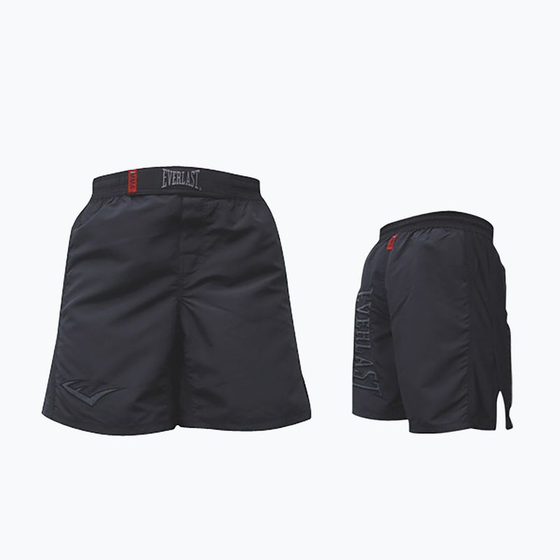 Pantaloncini da allenamento da uomo Everlast MMA8 nero 5