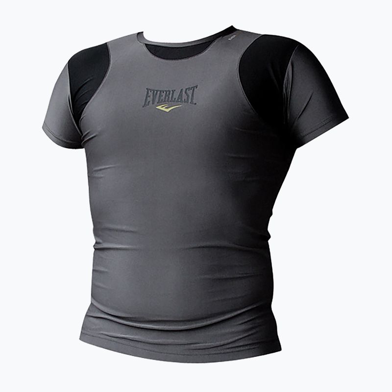 Everlast Uomo manica corta rashguard grigio 4429