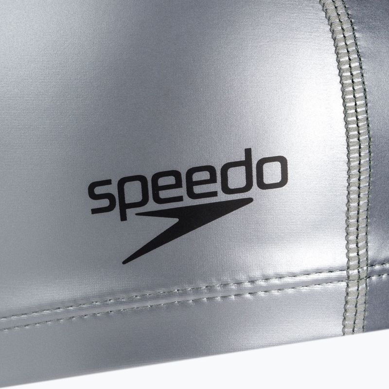 Cuffia Speedo Pace argento 2