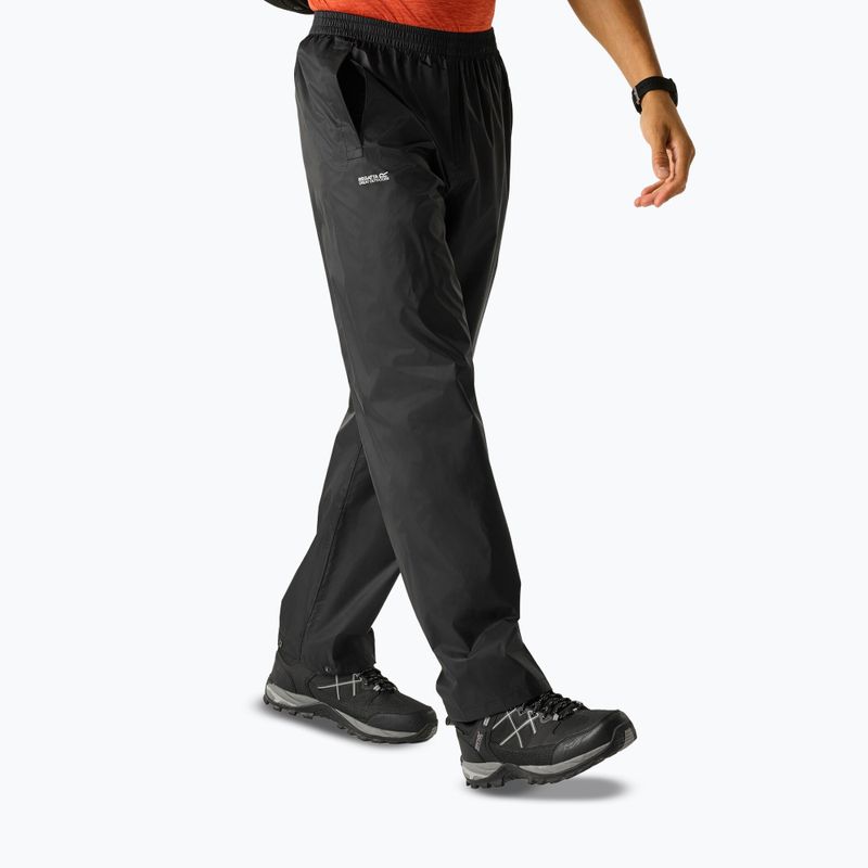 Pantaloni da trekking da uomo REGATTA Pack It Overtrousers black