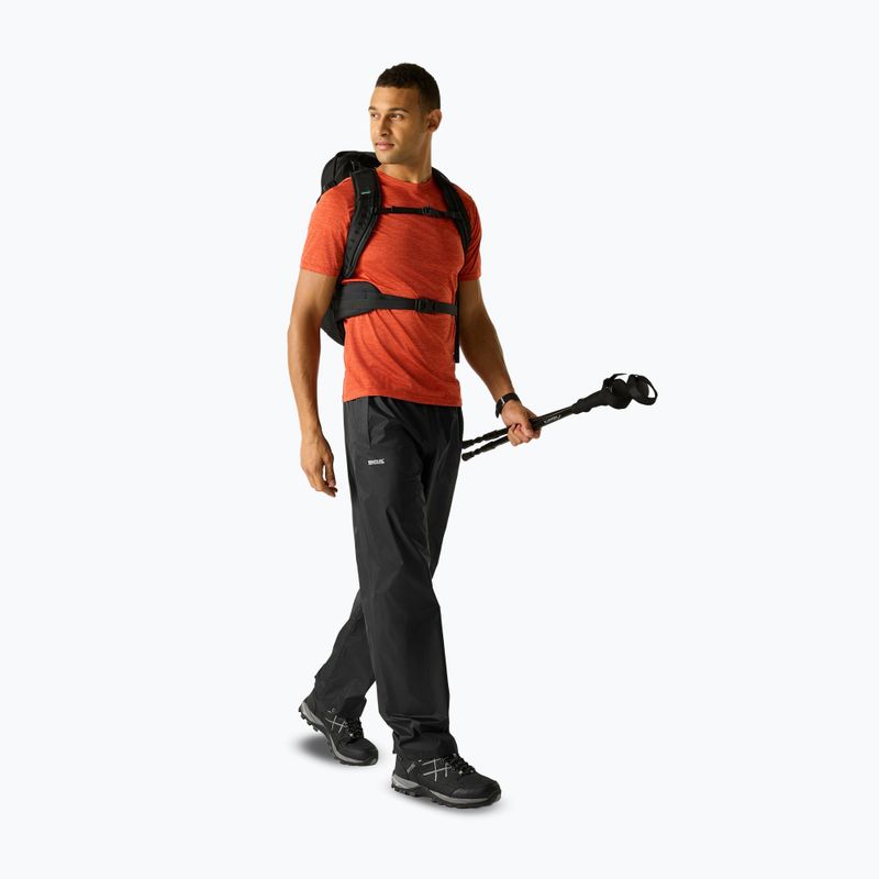 Pantaloni da trekking da uomo REGATTA Pack It Overtrousers black 2