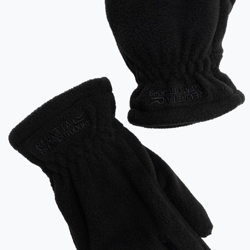 Guanti per bambini Regatta Taz II black 4