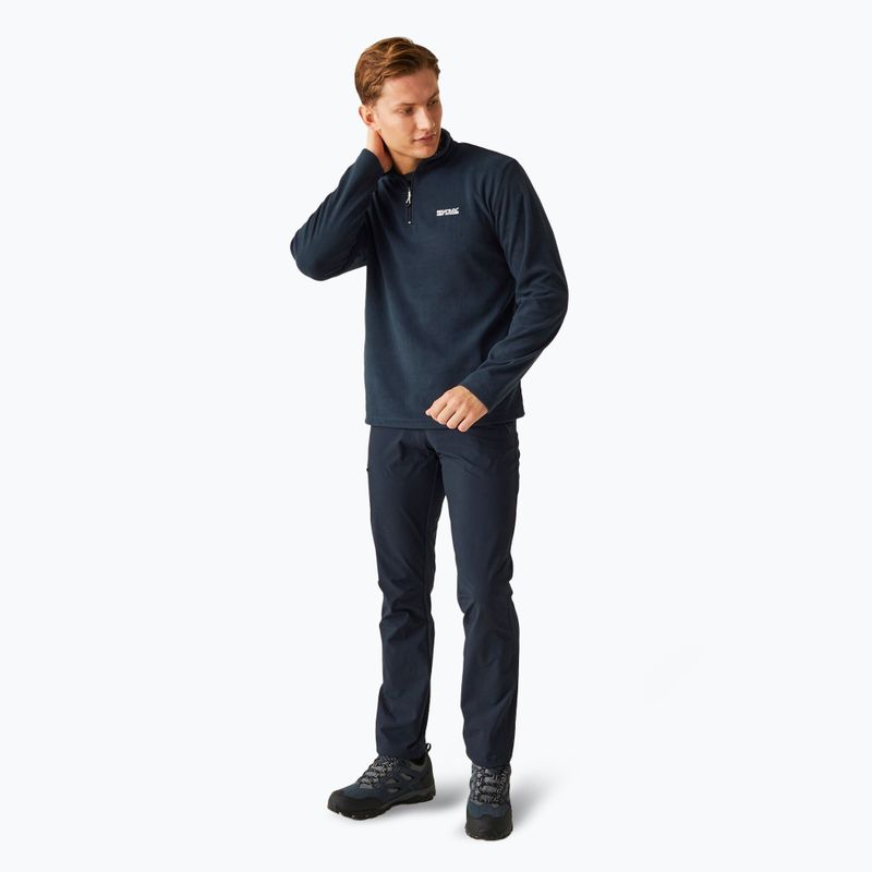 Felpa con cappuccio in pile da uomo REGATTA Thompson navy 2