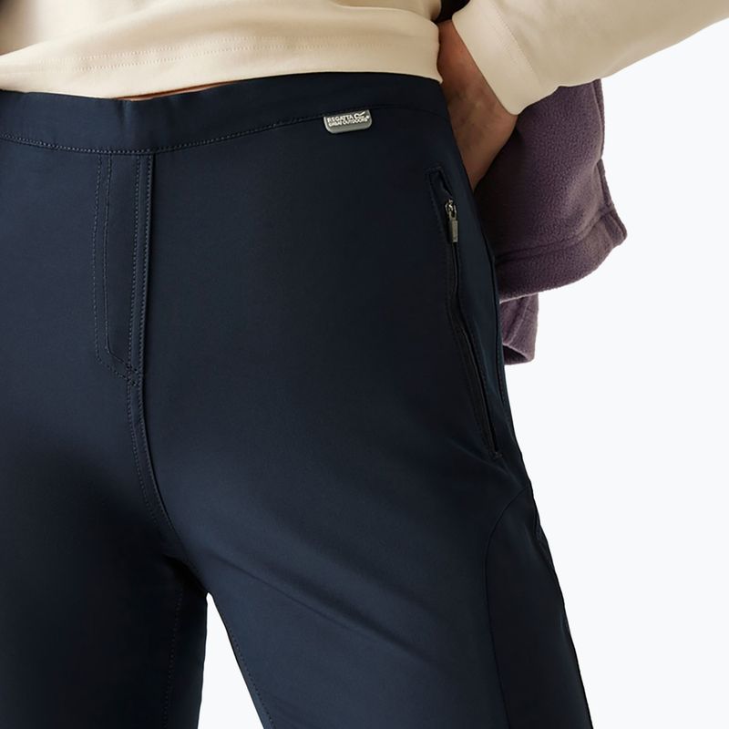 Pantaloni da trekking da donna REGATTA Pentre Stretch navy 4
