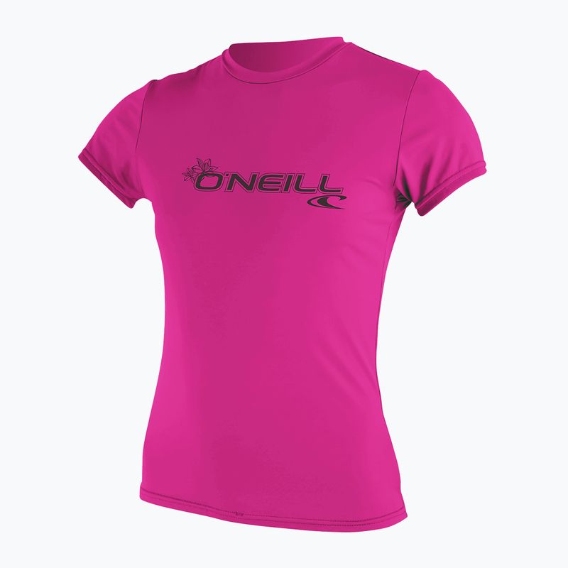 Maglietta da bagno donna O'Neill Basic Skins Sun Shirt rosa volpe