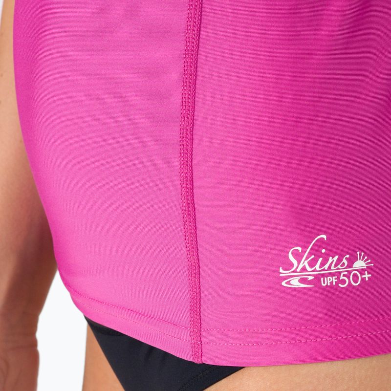 Maglietta da bagno donna O'Neill Basic Skins Rash Guard fox/rosa 4