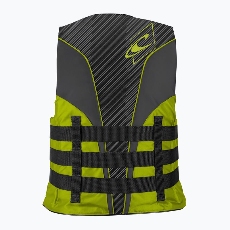 O'Neill Superlite 50N ISO Belay Vest cblack/lime/smoke lime 2