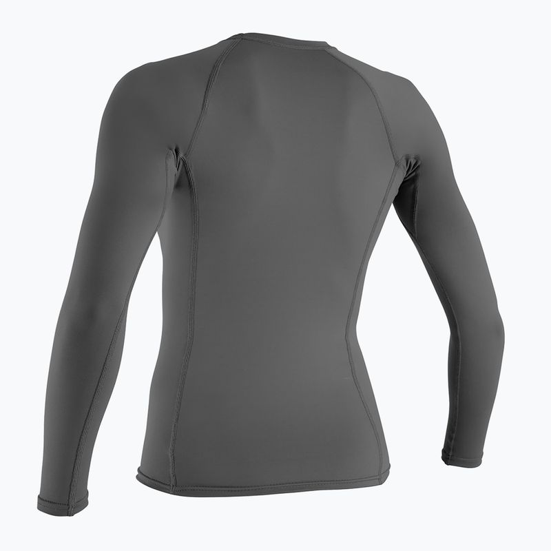 Nuoto donna manica lunga O'Neill Basic Skins Rash Guard nero 2