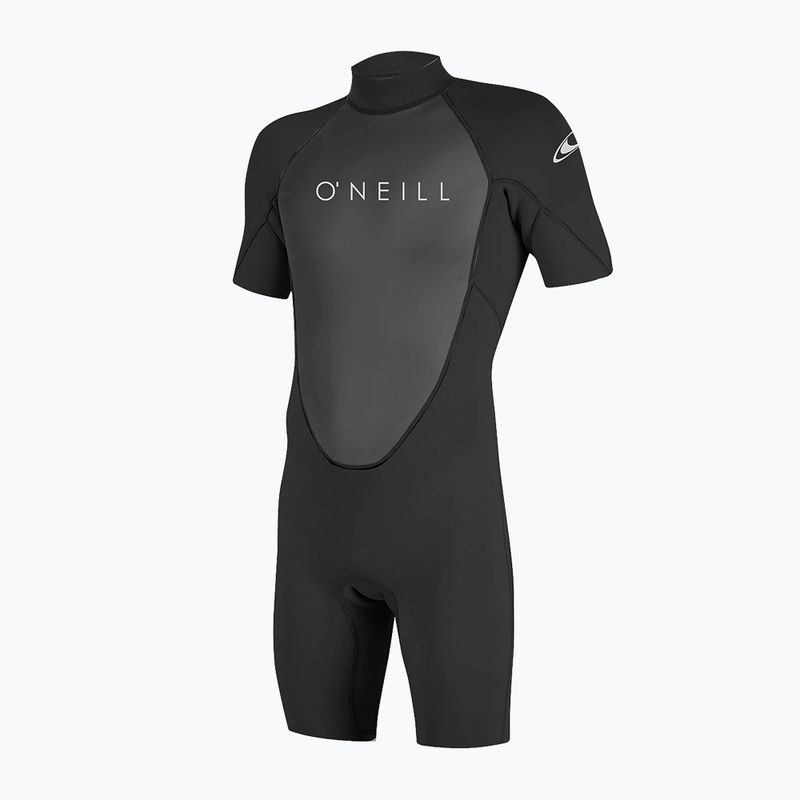 O'Neill Reactor-2 2 mm Back Zip S/S Swim Foam Spring Uomo nero